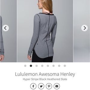 Lululemon Awesoma Henley